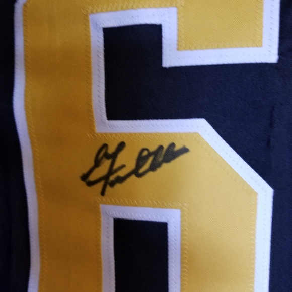 Glen Featherstone Autographed Boston Bruins Style Jersey - Picture 2 of 5